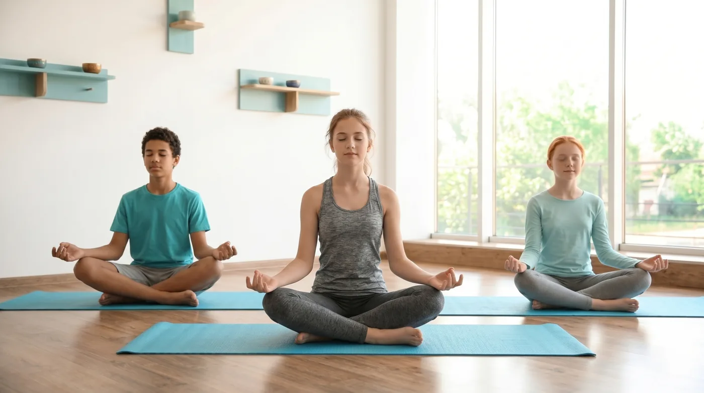 Jugendliche beim TeenYoga
